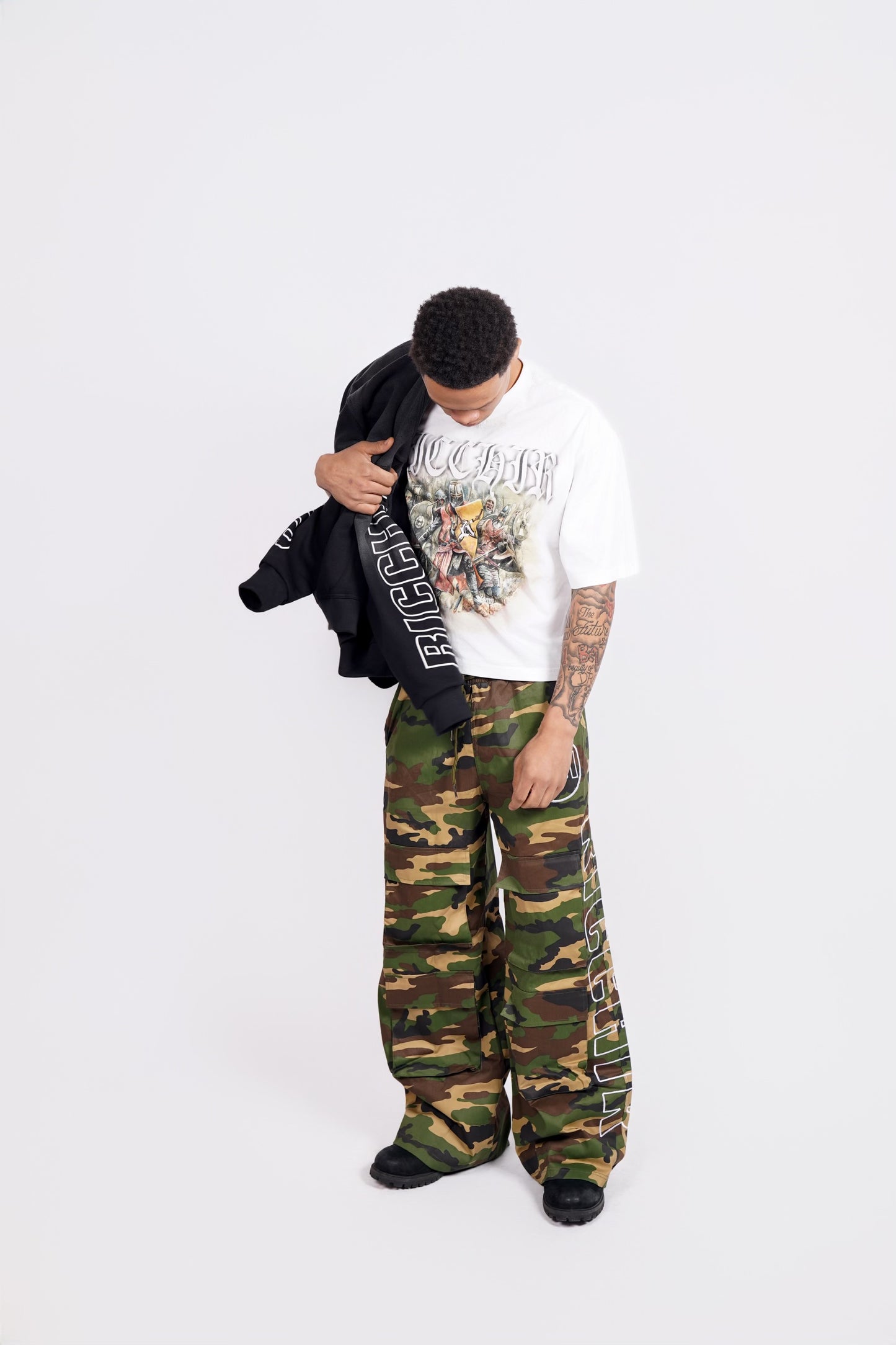 Oversized “War Camo” Cargos