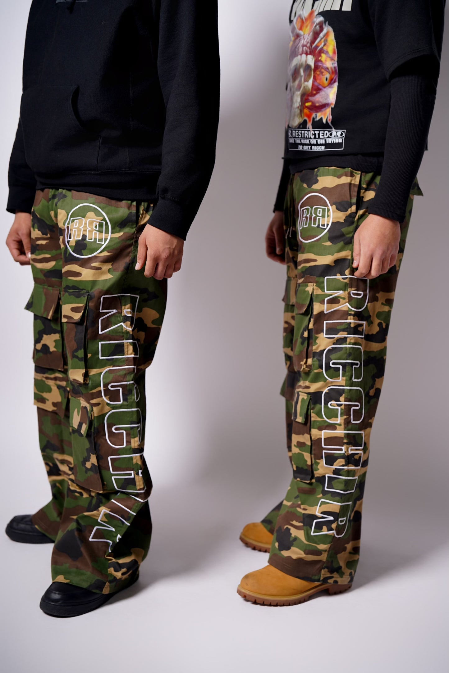 Oversized “War Camo” Cargos
